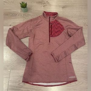 Patagonia Women’s Half-zip Running Jacket in Red
